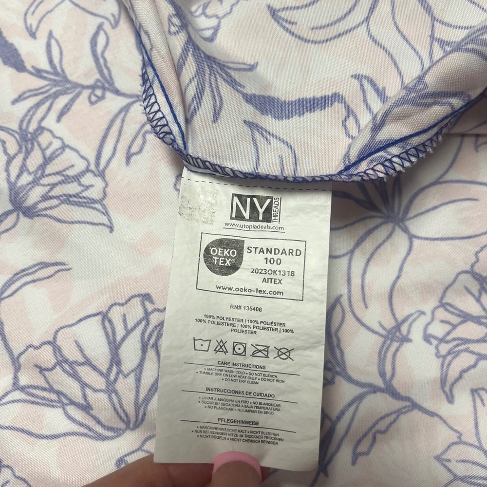 Maternity Hospital Gown Floral Nursing Breastfeeding Snap - Picture 7 of 7